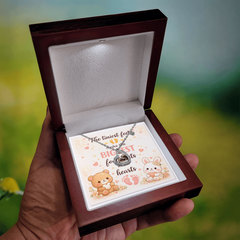 Tiny Feet Make the Biggest Footprints Necklace